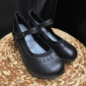 Jbu maryjane clog strap comfortable ladies